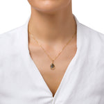 Charger l&#39;image dans la galerie, Pendentif goutte gris brumeux Morning Dew
