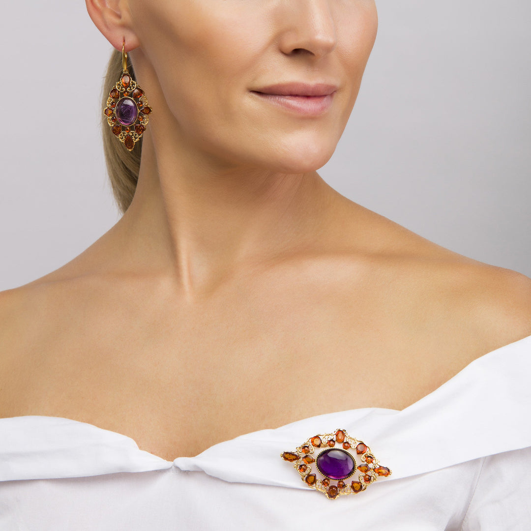 Broszka Wisiorek