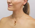 Load image into Gallery viewer, Goldie Locks Honey Pendant

