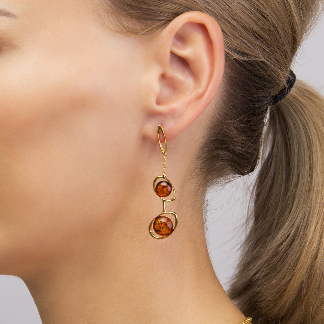 Boucles d'oreilles Firefly Honey