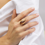 Charger l&#39;image dans la galerie, Bague Golden Storm Honey

