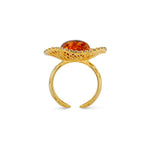 Load image into Gallery viewer, Goddess of Zircons Honey Ring
