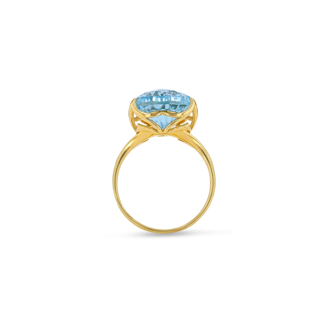 Glacier Round Cut Ring