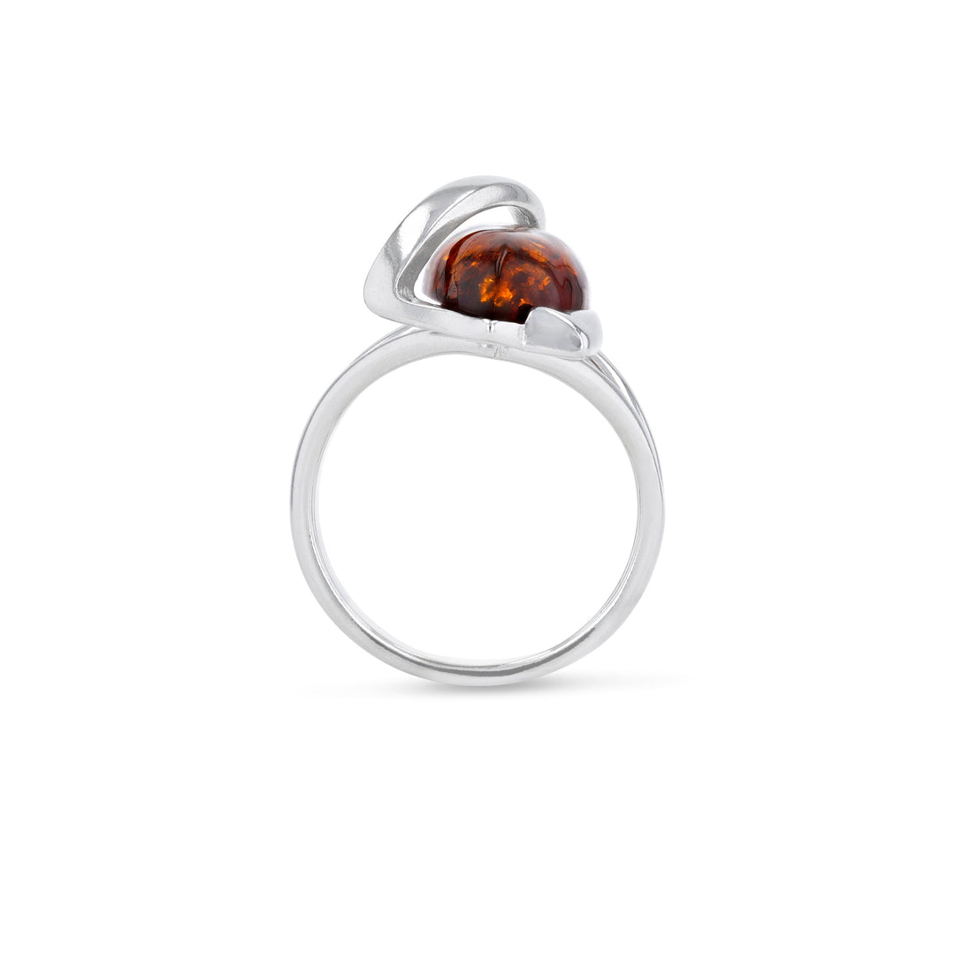Silver Lining Honey Ring