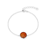 Charger l&#39;image dans la galerie, Bracelet Amulette Ronde Miel
