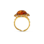 Load image into Gallery viewer, Lady of Amber Ring
