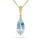 Załaduj obraz do przeglądarki galerii, Wisiorek Glacier Drop Cut Blue
