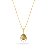 Charger l&#39;image dans la galerie, Pendentif goutte gris brumeux Morning Dew
