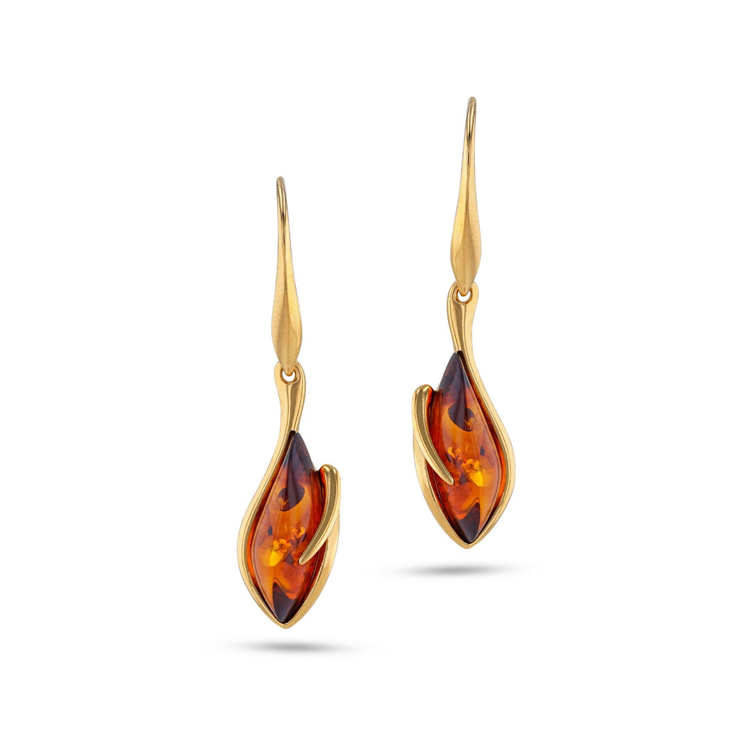 Boucles d'oreilles Golden Storm Honey
