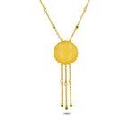 Załaduj obraz do przeglądarki galerii, Naszyjnik Starburst Amulette White Amber
