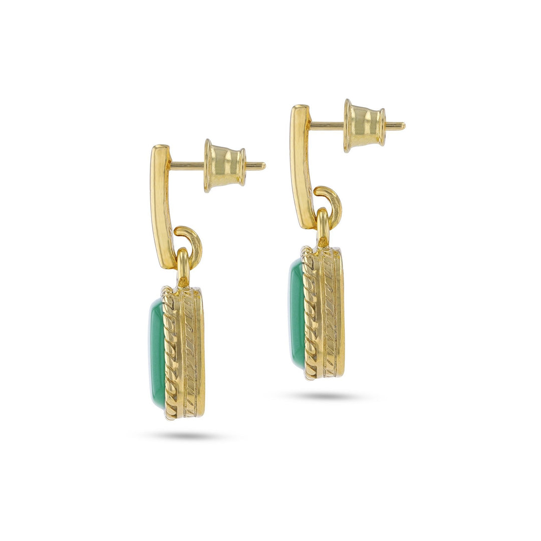 Deep Green Sea Earrings - Koraba