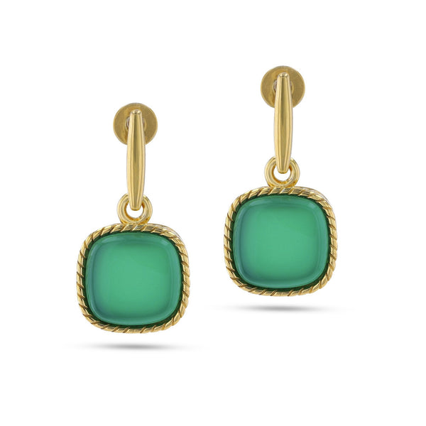 Deep Green Sea Earrings - Koraba
