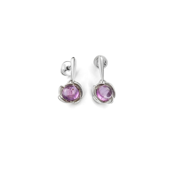 Eye of the Storm Purple Earrings - Koraba