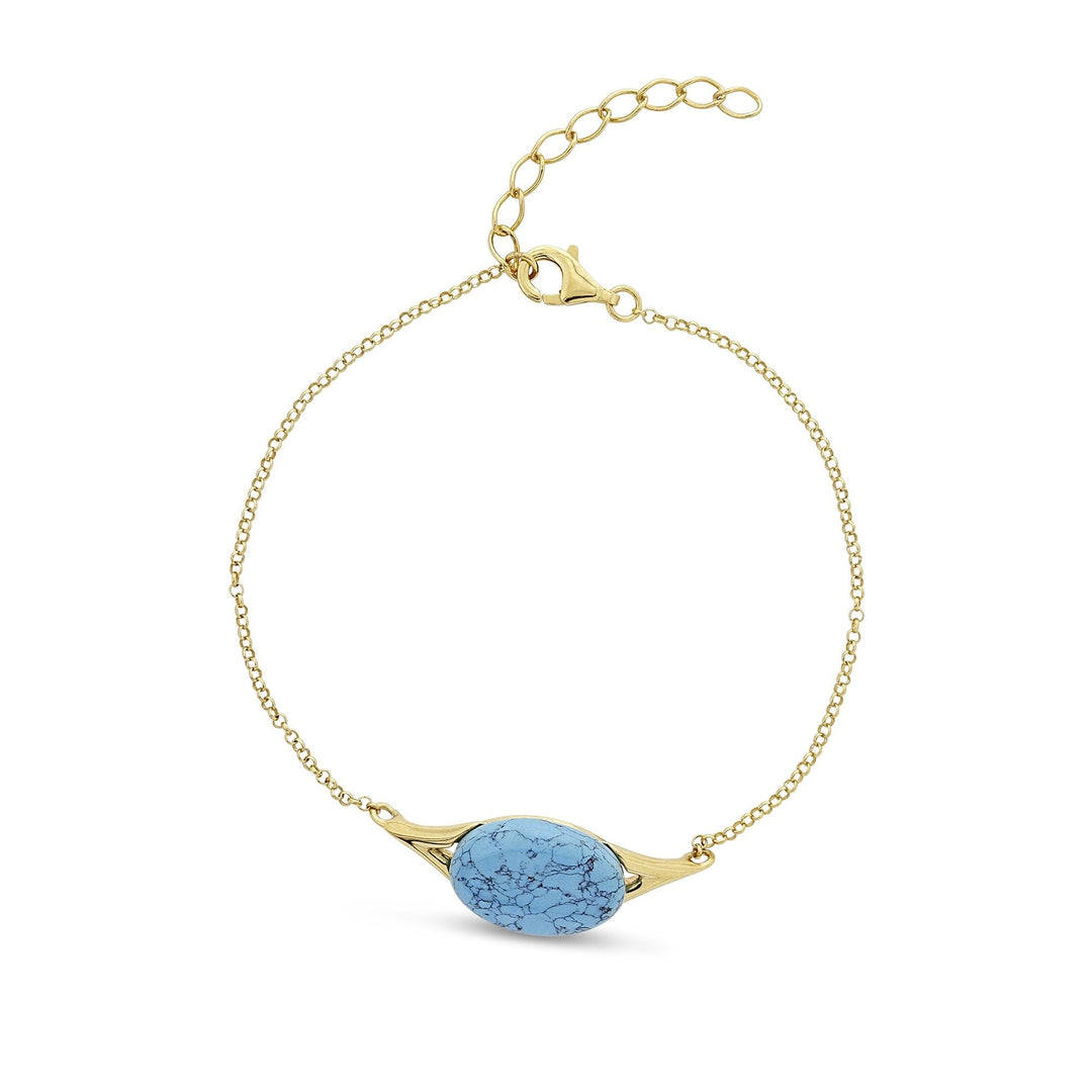 Eye of Turquoise Bracelet - Koraba