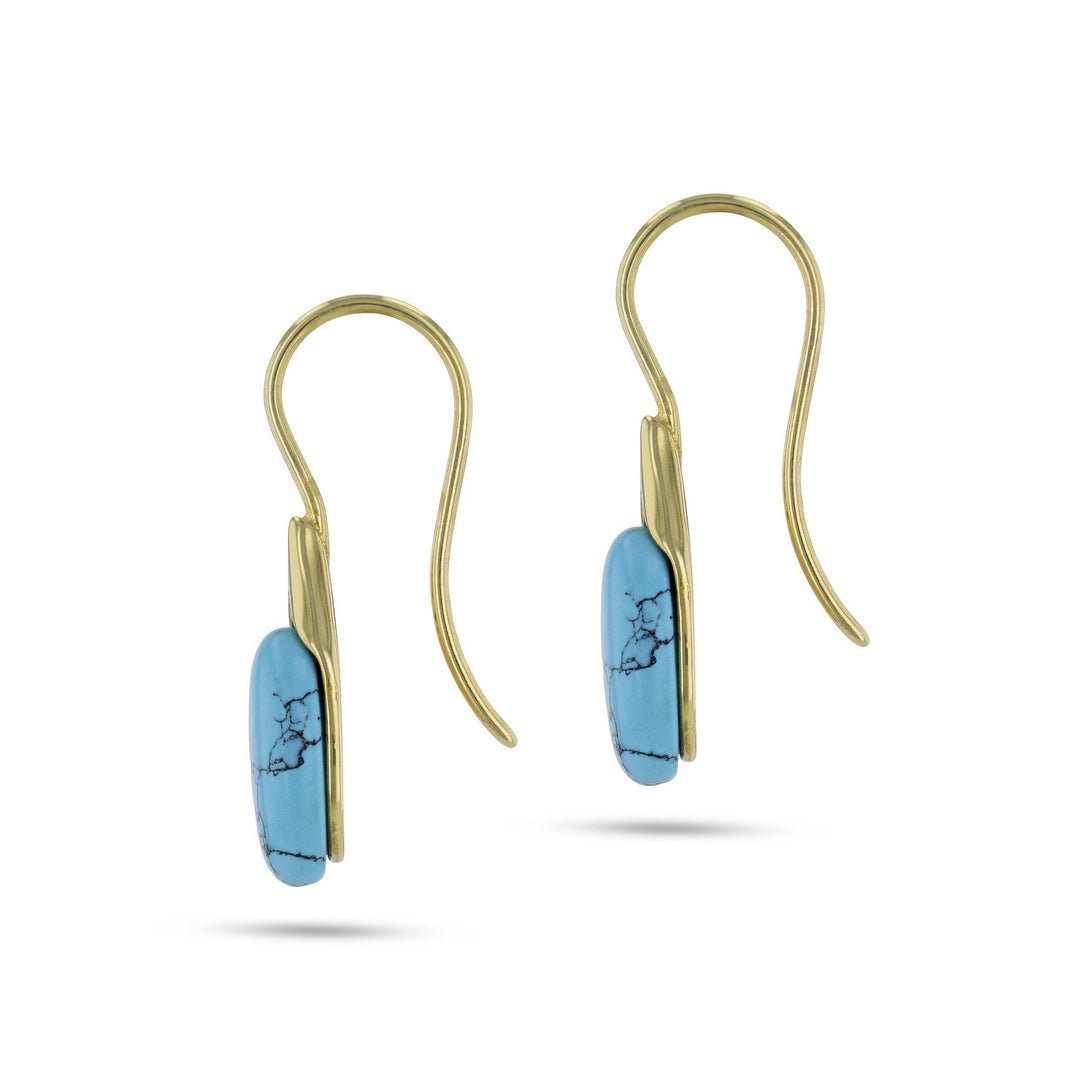 Eye of Turquoise Earrings - Koraba