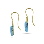 Załaduj obraz do przeglądarki galerii, Eye of Turquoise Earrings - Koraba
