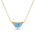 Załaduj obraz do przeglądarki galerii, Eye of Turquoise Necklace - Koraba
