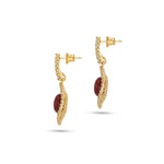 Load image into Gallery viewer, Goddess of Zircons Cherry Earrings - Koraba
