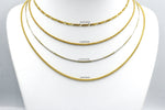 Załaduj obraz do przeglądarki galerii, Koraba Silver 925 Gold Plated CDT Chain 106cm - Koraba
