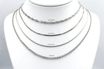 Załaduj obraz do przeglądarki galerii, Koraba Silver 925 Rhodium Plated CDT Chain - Koraba
