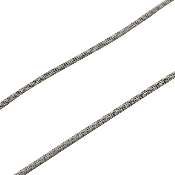 Koraba Silver 925 Rhodium Plated CZ Chain - Koraba