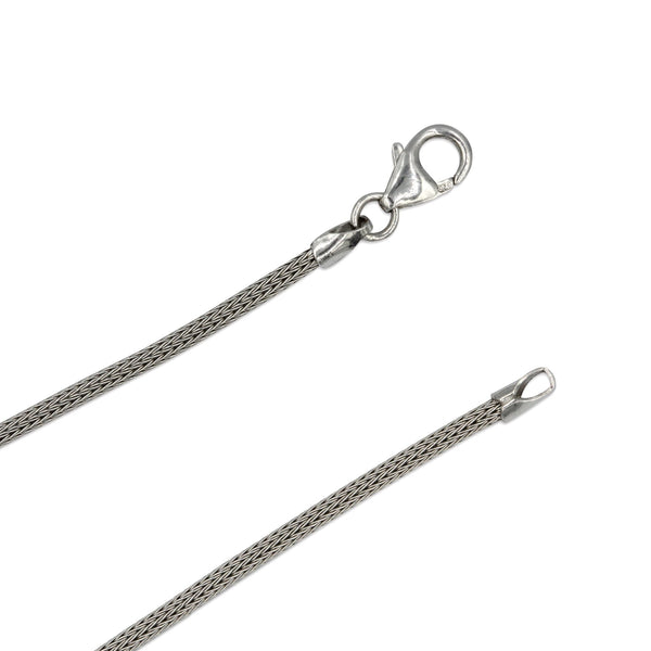 Koraba Silver 925 Rhodium Plated CZ Chain - Koraba