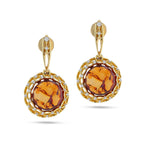 Load image into Gallery viewer, Lady of Amber Earrings - Koraba
