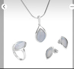 Load image into Gallery viewer, Morning Dew Light Blue Earrings - Koraba
