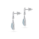 Załaduj obraz do przeglądarki galerii, Morning Dew Pink &amp; Aqua Earrings - Koraba
