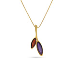 Charger l&#39;image dans la galerie, Morning Dew Purple &amp; Cherry Pendant - Koraba
