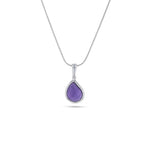 Załaduj obraz do przeglądarki galerii, Morning Dew Purple Pendant - Koraba
