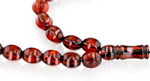 Załaduj obraz do przeglądarki galerii, Natural Caribbean Amber Diamond Cut 4 Cherry 33 Rosary beads - Koraba

