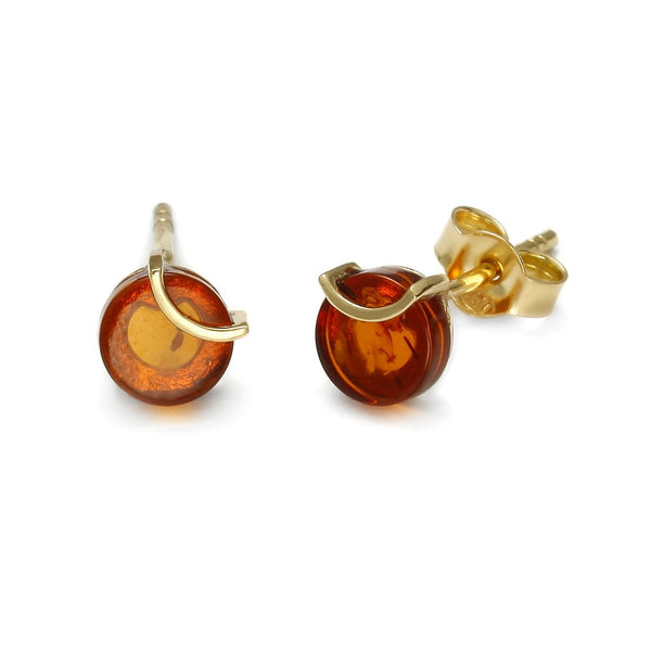 Raw Amulette Cognac Earrings - Koraba