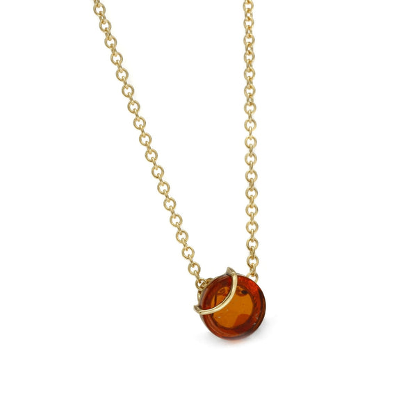 Raw Amulette Cognac Necklace - Koraba