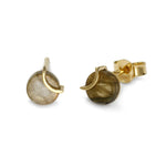 Załaduj obraz do przeglądarki galerii, Raw Amulette Labradorite Earrings - Koraba
