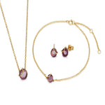 Load image into Gallery viewer, Raw Amulette Purple Amethyst Bracelet - Koraba

