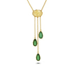 Załaduj obraz do przeglądarki galerii, Sea Breeze Droplets Necklace - Koraba

