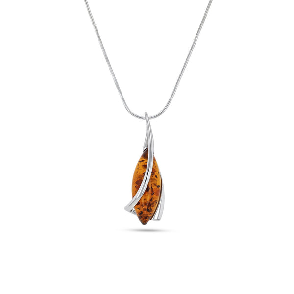 Silver Lining Cognac Pendant - Koraba