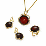 Charger l&#39;image dans la galerie, Sparkly Hibiscus Cherry Pendant - Koraba

